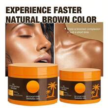 2pcs-Quick Black Sunless Tanning Gel - Convenient And Effective, Suitable For All Skin Types, Men And Women's Natural Non-Tanned Lotion, Quick Solution For Tanning - 2個 - 查看 5