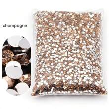 Non Hot Fix Rhinestones 2mm-6mm Silver Bottom Round Resin Flatback Crystal Rhinestone DIY Nail Art Jewelry Garment Decorations