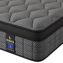 ENSHUI 12 Inch Hybrid Mattress With Gel Memory Foam And Pocket Springs For Cooling And Support, Twin To King Sizes - Xám - Xem 1