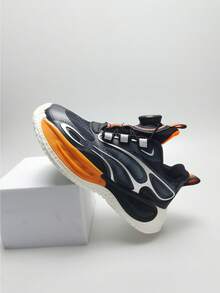 Zapatos deportivos casuales para adolescentes, estudiantes universitarios y jóvenes, para uso al aire libre. Zapatos atléticos, de running, baloncesto, bádminton y senderismo. Transpirables y cómodos, con suelas antideslizantes (botón giratorio asimétrico, entrega aleatoria)