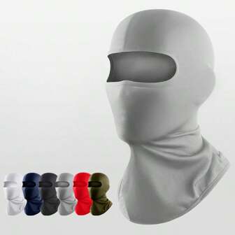 1 pièce Visière de soleil de cyclisme extérieur, masque anti-UV, léger et confortable, absorption de la transpiration du cou, séchage rapide, bandeau en soie de glace à haute élasticité