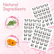 24/120片可爱熊猫痘痘贴，痘痘贴遮盖痘痘和瑕疵，温和清洁身体皮肤贴，节日礼物