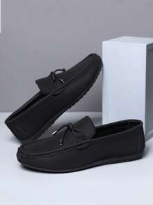 男士休闲乐福鞋，韩版时尚，百搭驾车鞋，Old Money Chic 秋季