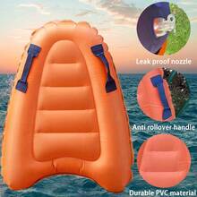 Aufblasbares, faltbares Schwimmboard mit Griff für Strand, Schwimmbad, Wassersport, Strandutensilien, Strandaccessoires - Verschiedenfarbig - Übersicht 6