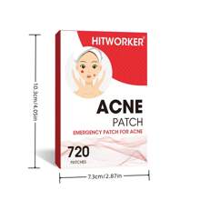 720 parches para acné y granos - Sin alcohol, sin parabenos, sin fragancias, parche limpiador de poros con adhesivo fuerte, apto para todos los tonos de piel clara, incluyendo piel sensible