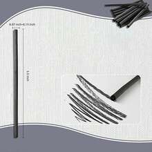 28pcs Left-Handed Charcoal Sticks Sketching Charcoal Pencils Charcoal Art Charcoal Bars Charcoal Pencils Carbon Sticks For Student Art Supplies - Multicolor - View 9