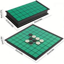 1pc Othello Board Game Original,Classic Strategy Board Game With Folding Magnetic Board For Home And Travel