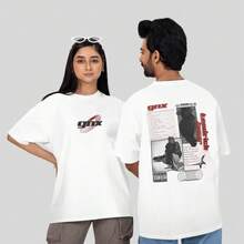 Camiseta Oversized Rapper Kendrick Lamar Álbum Gnx Streetwear Camisa Algodão Unissex - Branco - Visão 2