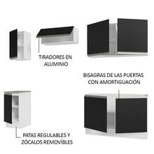 MADESA Baker's Racks - Black and White - View 4