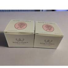 2Pcs Handcrafted Rose & Peony Flower Scented Candle Perfect For Yoga, Meditation, And Relaxation! Shaped Like A Lotus With Rich Fragrances, It's Reusable – You Can Use It As An Incense Burner Or Storage For Yoga Items.