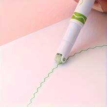 3 Sets (18 Pcs) Multi-Color Flower-Shaped Contour Pens: Various Flower Patterns, Lightweight Portable - Quick-Drying, Fine Lines For Painting/Diary/Notes/Coloring, Ideal Marking Tools