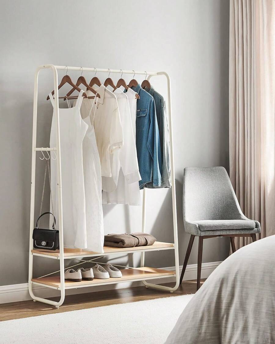 Clothes Drying Racks - Bijela - Prikaz 1