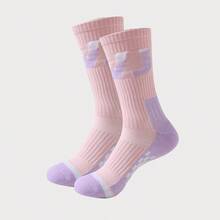 1/3/6 pares de calcetines de baloncesto con bloqueo de color