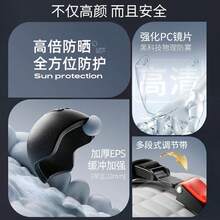 Bicycle Helmets - Flash Black [Espejo dual HD + Guardián de la dulzura] - Ver 3