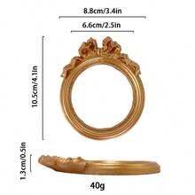 欧式复古INS金色迷你相框道具美甲项链拍照饰品珠宝拍摄背景配件 - 彩色 - 查看 24