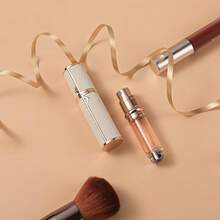 Travel Refillable Perfume Bottle, Leak-Proof 5ml Atomizer, Portable Luxurious Pocket Perfume Dispenser Pump Transfer Tool For Women Men Travel Accessories. - Cream-10ml - 查看 7