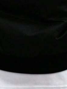 Men's Lightweight Casual Baseball Jacket, Fashionable Spring/Autumn Outerwear, Long Sleeve, Baseball Collar, Zipper - Black - View 4