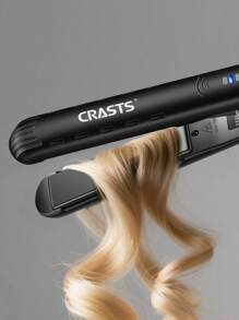 CRASTS 直发平板夹：二合一直发器和卷发器，沙龙使用，可调节 4 档，适用于头发，包括刘海板 - 英規插(220-240V) - 查看 8