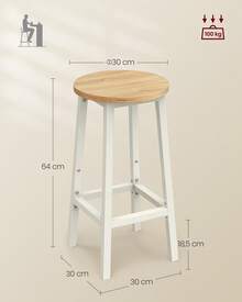 Kitchen Chairs - Beige - View 5