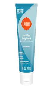 Lume Acidified Body Wash - 24 Hour Odor Control - Removes Odor Better Than Soap - Moisturizing Formula - Formulated Without SLS Or Parabens - OB_GYN Developed - 85 Ounce (Unscented) - Sampler - 查看 5