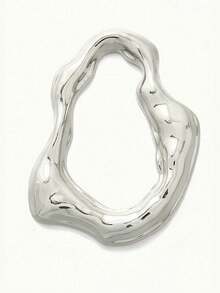 1 chiếc kẹp khăn trùm đầu hijab cỡ lớn bằng kim loại không đối xứng thiết kế riêng cho nữ dùng để mặc hàng ngày cho trang phục - Vòng khăn quàng cổ - Xem 7