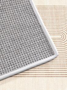 DAJIANG 1件装加厚绒面防滑底舒适地垫，适用于玄关、走廊、厨房等场所，可机洗，易于清洁，家居装饰，玄关装饰，浴室装饰，厨房地毯