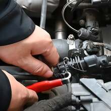 Separador de conector de terminal eléctrico de coche, herramienta de desmontaje adecuada para la mayoría de los vehículos, 1. VRET - Naranja - Ver 5