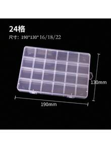 2个/3个/5个/10个/20个/30个迷你塑料收纳盒，透明首饰整理盒，便携式耳塞药盒（带盖），多功能小型五金工艺品收纳盒，1个多用途透明塑料空收纳盒，售价1美元，可用于收纳耳环、戒指、首饰、美甲用品、美甲工具 - 收納盒 - 查看 7