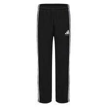 Adidas Casual Pants, Classic 3-Stripes Sweatpants, Loose Straight Leg Joggers, Campus & Street Style - Black - View 1