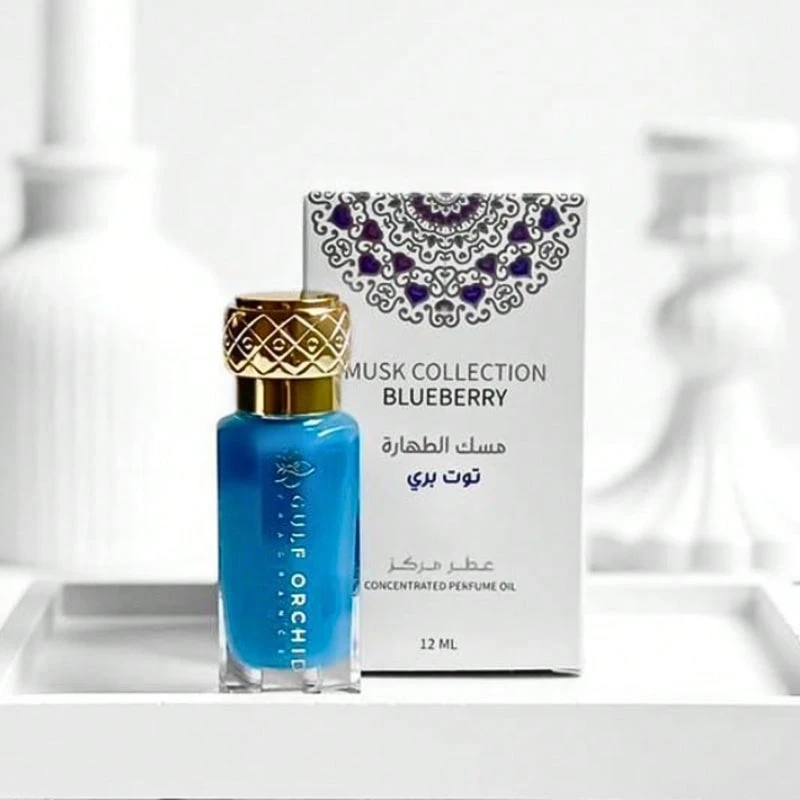 Musk Collection Blueberry 12ML Extrait De Parfum Sans Alcool Unisex - Woody & Earthy - View 1