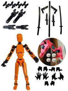 Dummy 13 Articulated Doll Assembly Kit - 橘色 - 查看 1