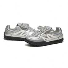 CAMEL CROWN Pantofi sport casual pentru femei, adidași ușori pentru călătorii în aer liber - Argint - Vizualizare 4