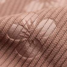 Vải nhung polyester nhung kẻ hoa, 19,68x59 inch, vật liệu chần bông cắt sẵn để làm ví thủ công DIY, đồ thủ công DIY cho túi nhỏ, đệm, ví, đồ chơi, ví đựng tiền xu, chắp vá, búp bê thủ công thoáng khí - Nhiều màu - Xem 6