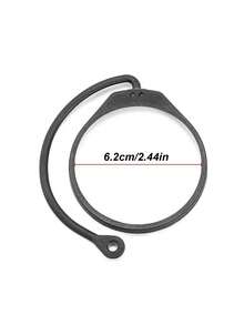 Bränsletanklock med rep Bilbränsletanklock rep anslutningstråd tillbehör, anti-förlorad kedja – spiralformad trådanslutning för Audi A1 A3 A4 A5 A6 A7 A8 Q3 Q5 Q7, hållbar elastisk kedja, enkel installation, perfekt ersättningstillbehör för Audi-ägare - Svart - Visa 5