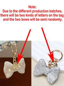 Funda de teléfono plegable con efecto de ondas de agua, 3D de lujo con strass en forma de mariposa y colgante de lazo, compatible con Samsung Galaxy Z Flip7 6 Z Flip 5 Z Flip 4 Z Flip 3, cubierta trasera protectora de PC duro transparente - Brillantina - Ver 9