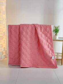 A Solid Color Flower Baby Quilted Quilt, Baby Blanket Baby Quilt Cover Blanket, Baby Portable Blanket When Going Out, Kindergarten Baby Quilt Cover, Available In All Seasons, Machine Washable - Multicolor - View 18