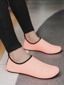 Leisfit Women's Ultra Light Beach/Water Shoes, Non Slip Snorkeling Barefoot Flexible Swimming Shoes, Adult Water Sandals - Soft And Waterproof, Suitable For Professional Non Slip Water Shoes And Indoor/Outdoor Sports Shoes For Beach, Swimming, Diving And Snorkeling - Pink - View 3