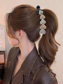 1 chiếc kẹp tóc hình hoa pha lê kiểu retro thời trang 11.5cm, kẹp tóc đuôi ngựa thanh lịch dành cho nữ, phù hợp cho sử dụng hàng ngày, dự tiệc, họp mặt, lễ hội, quà tặng phụ kiện tóc thời trang, kẹp tóc thanh lịch, kẹp tóc cài đầu thường ngày cho nữ. - Nhiều màu - Xem 14