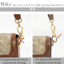 2pcs/4pcs/6pcs Metal Spring,3 Colors O Rings Clip Carabiner Snap Rings Zinc Alloy Spring O Ring Round Spring Snap Carabiner Clip Buckle Karabinerring For Keyrings Buckle,Bags,Purses - Multicolor - View 5