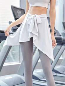 2 chiếc/1 chiếc - Khăn choàng chống nắng mềm mại khô nhanh cho nữ, thắt lưng, khăn quàng cổ, váy liền thân thể thao, chống chói và khó coi, váy liền thân che mông và giúp bạn trông thon gọn hơn, quần áo tập yoga thể dục, váy quấn hông cho nữ, khăn choàng buộc dây tập yoga thể dục, váy ngắn chống chói che hông khi chạy bộ, váy quấn ngoài, - Nhiều màu - Xem 7