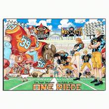 ONE PIECE 1/3/6张日本动漫海报，适合墙面装饰、生日装饰、宿舍、卧室、客厅装饰（不含画框）
