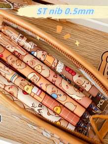 1/3/6pcs Erasable Gel Pens, Suitable For Office Supplies, School Supplies, Gift Back To School