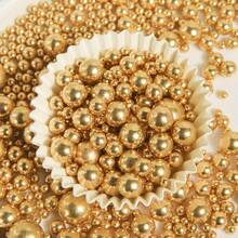 85g Cake Decoration White Pearl Ball, Mixed Size Of 0.2/0.4/0.6/0.8cm/Size, White Pearl Ball, Cake Lollipop, Ice Cream, Candy, Chocolate Biscuit DIY Decoration Supplies, Suitable For Weddings, Birthdays And Parties - White - View 8