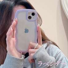 Compatible With IPhone 16 Case, 16Pro Case, 16Plus, 16ProMax, Korean, Stylish, Wave, Cute, IPhone15 Case, IPhone15pro Case, Shockproof, Clear Back, IPhone14, 14Pro Case, Clear, Wavy, Wavy, IPhone13, Transparent, Soft, Magnet, Wireless Charging, IPhone12 Case - 白色 - 查看 5