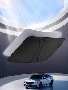 1 pezzo Parasole per parabrezza auto, visiera parasole riflettente offre una protezione ottimale per l'interno dell'auto, adatto per auto compatte, SUV e hatchback