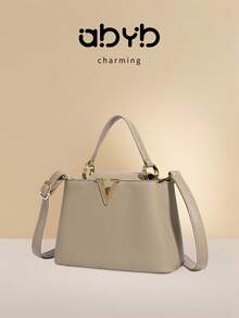 奢华女士手袋品牌钱包，荔枝纹优质牛皮石纹托特包，2025新款小众时尚百搭单肩大容量时尚手提包，INS复古休闲托特包，极简夜光高端斜挎包，夏季鳄鱼纹大容量妈妈包2025新款女士端庄信封包，黑色勃艮第