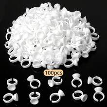 Lash Glue Holder, Blooming Flower Eyelash Extension Adhesive Tray For Makeup Use - Multicolor - View 11