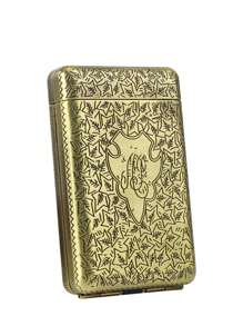 1 Stück vintage Zigarettenetui, geeignet für den täglichen Gebrauch, kreative tragbare Zigarettenbox für Männer, Vapes, Raucher Zubehör