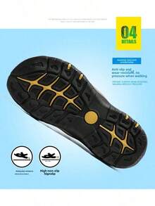 Sandals Men's Outdoor Leather Non-Slip Casual Shoes Men's Head Layer Cowhide Summer Baotou Breathable Soft Bottom Beach Shoes Men - 深棕色 - 查看 7