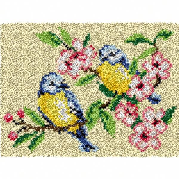 Kit For Doormats With Snap Hook Tool For Craftsmanship For Crocheting Lace Blocking Kit For Adults, Latch Hook Kits For Adults